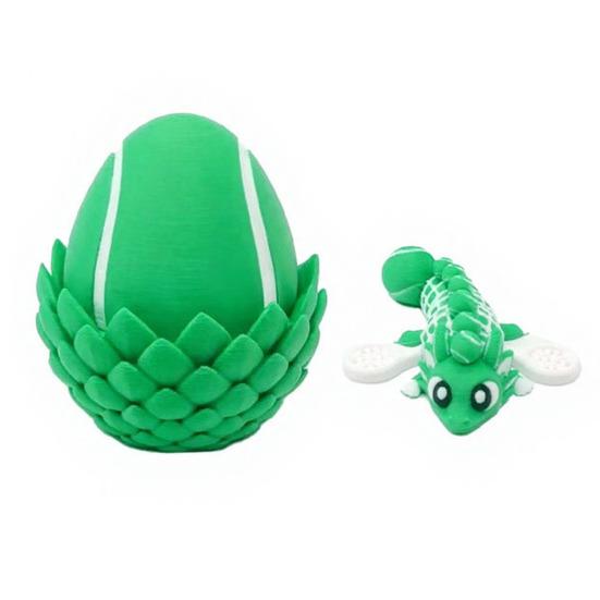 

Yousheng Flexible 3D Decorative Eggs with Dragon Inside, Mini flying Dragons with Eyes and Wings, Easter Basket Stuffers Mini Animal Easter Egg Set,