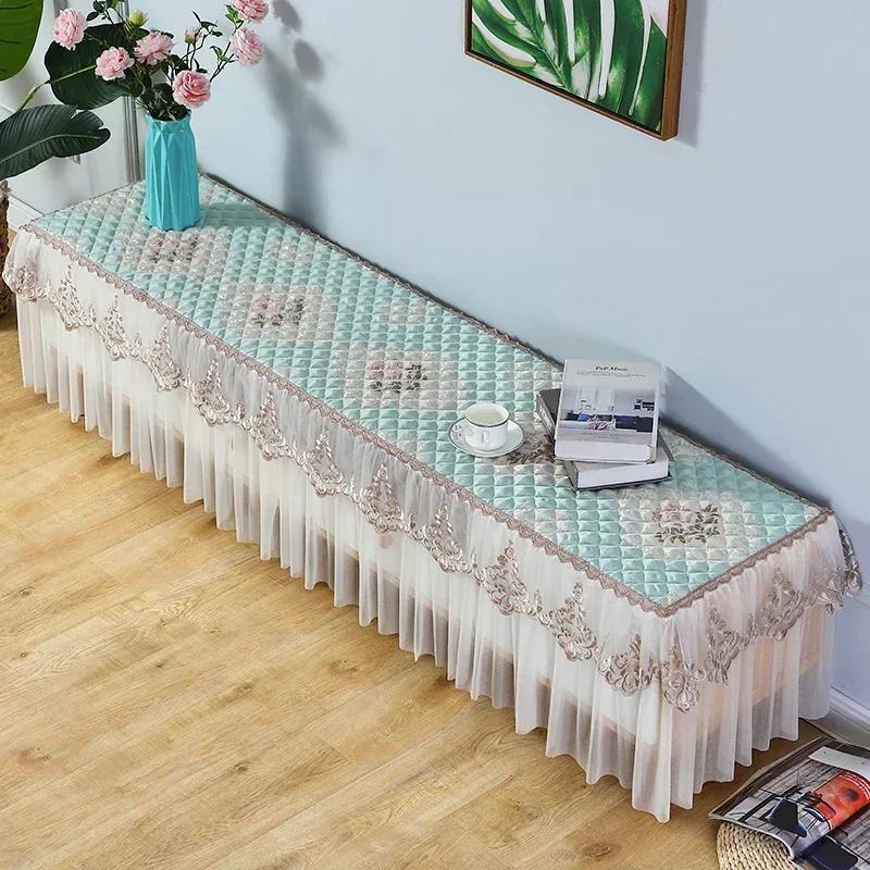 Combination Tablecloth for Coffee Table  TV Cabinet Full Coverage Mat for Living Room Cover New Fabric Dust Cover Cloth Set