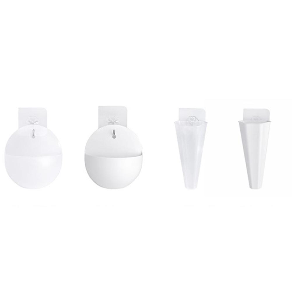 Flower Pots Plant Vase Organizer Pots Storage Transparent