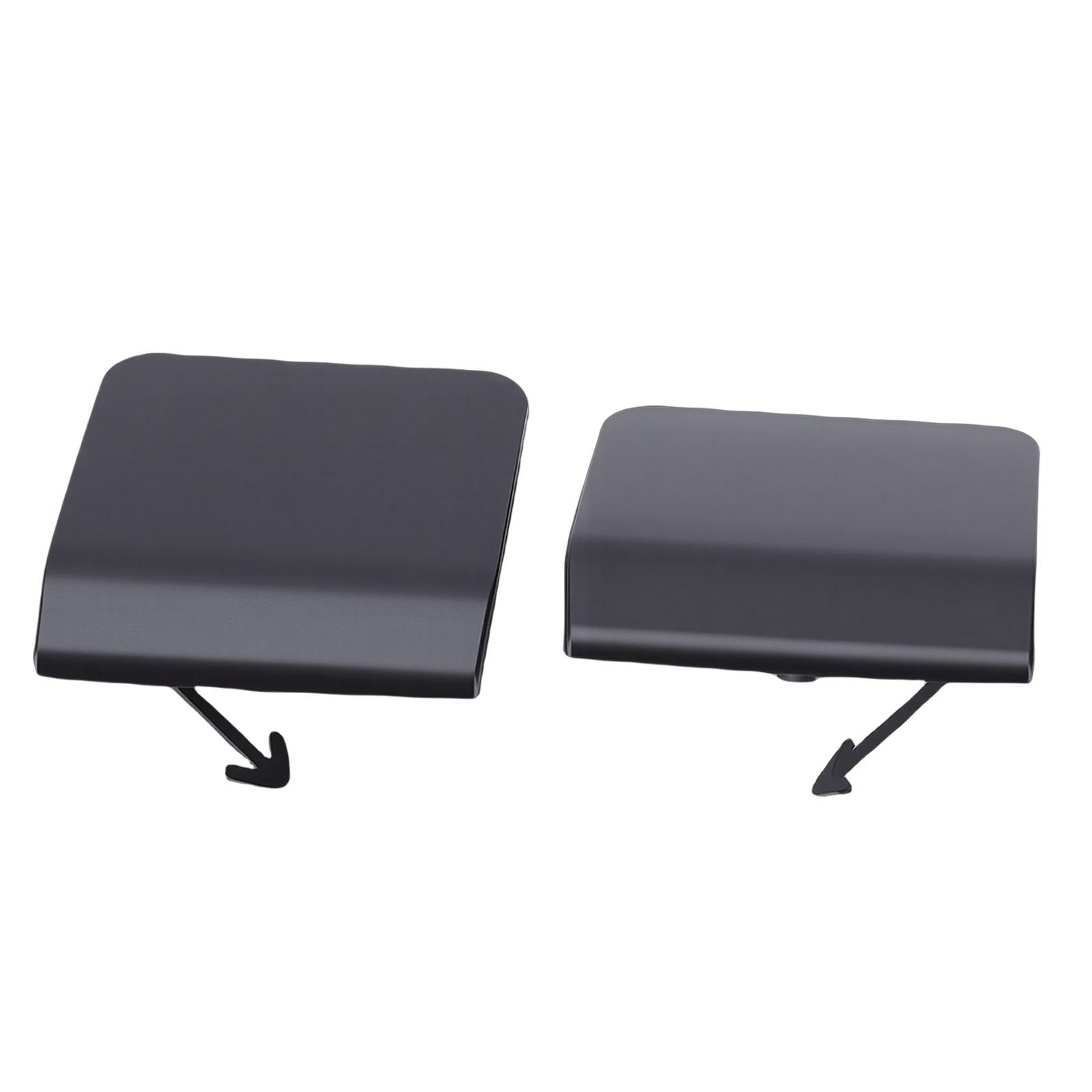 2PCS Front Bumper Tow Hook Hole Cover Stylish Front Bumper Tow Hook Eye Cover Replacement for Toyota Scion XB 2011 2015