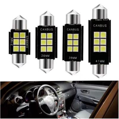 Automotive Led License Plate Reading Light 31Mm 36Mm 39Mm 41Mm Csp 3030 Signal Lamp Canbus Bulb Light License Plate Lamp