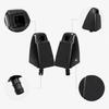 Washer Nozzle Replacement Pair 85044-60060 for Headlight Cleaning System Repair, Plastic Left and Right Parts for Daily Upkeep and Service