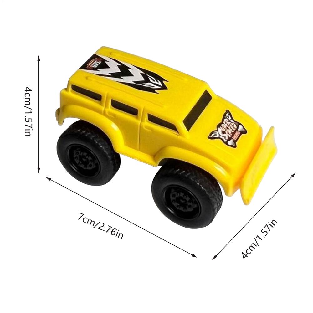 

Car On Wall Toy Magnetic Inertial Wall Toy Car Pull-Back Inertial Climbing Toy Car Stress Relieving Car Toy for Kids Boys Girls жовтий