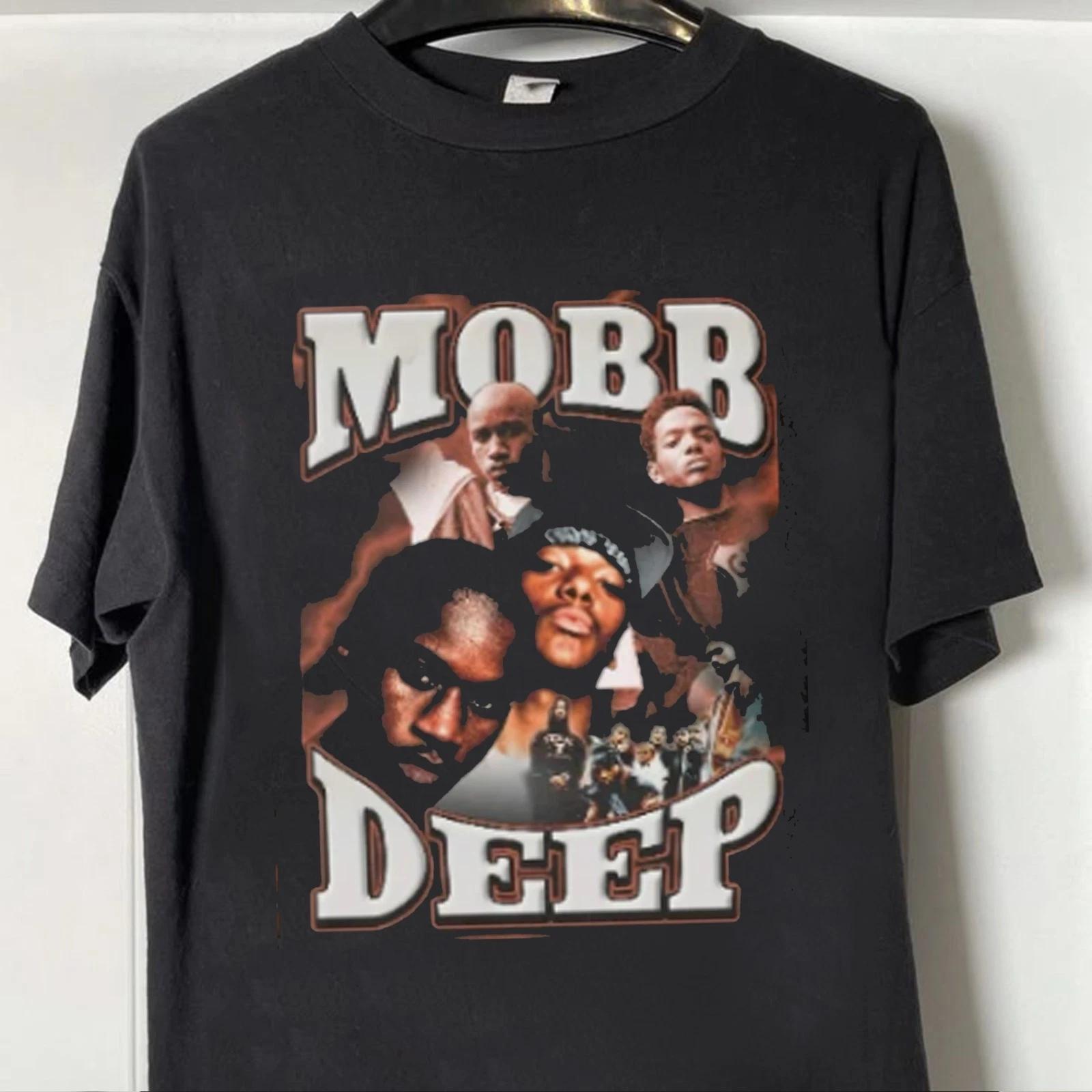 Retro Mobb Deep Group T-shirt, Mobb Deep Rap Legends Tee, for Mobb Deep Fans XS