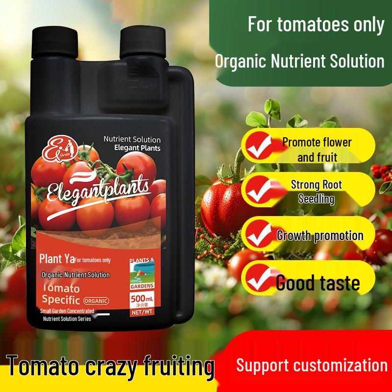 Bio Kirschtomaten Dünger: Nährlösung für Topf- und kleine Frucht-Tomaten