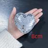 Lightweight Heart-Shaped Pendant Reflective Disco Ball Ornaments Disco Ball Decorations  Garden