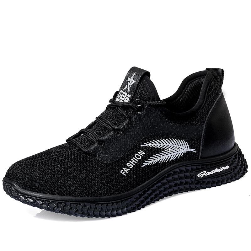 

Индивидуализированная весенне-летняя обувь из дышащей сетки на мягкой подошве, спортивная и повседневная обувь, не утомляет на работе, рабочая обувь для мамы, дышащая 39 чёрный