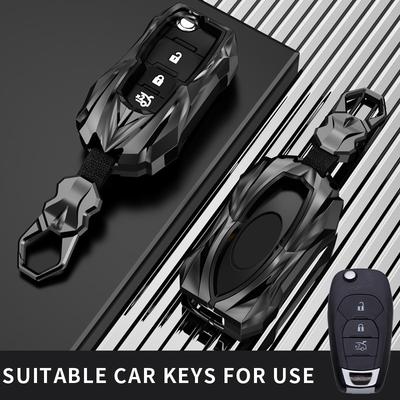Fit for Chevrolet Car Key Case Cover Shell Ring Housing Chain Chevy Cruze Trailblazer Trax Spark Cross Aveo Malibu Onix Cobalt