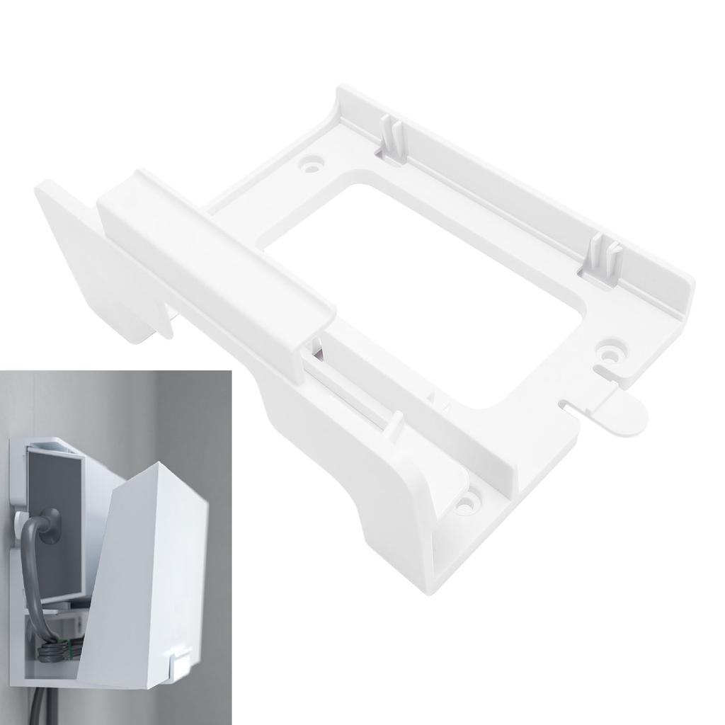 2 in 1 Router Mount for Gen 3, Space Saving ABS Wall Mount Kit with Cable Retaining Design, for Router and Power Cord