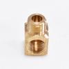 Essentials Set Of 5 Brass Plumbing Fittings Brass Pipe Adapters Heavy Duty Pipe Connectors for Secure Pipe Connections