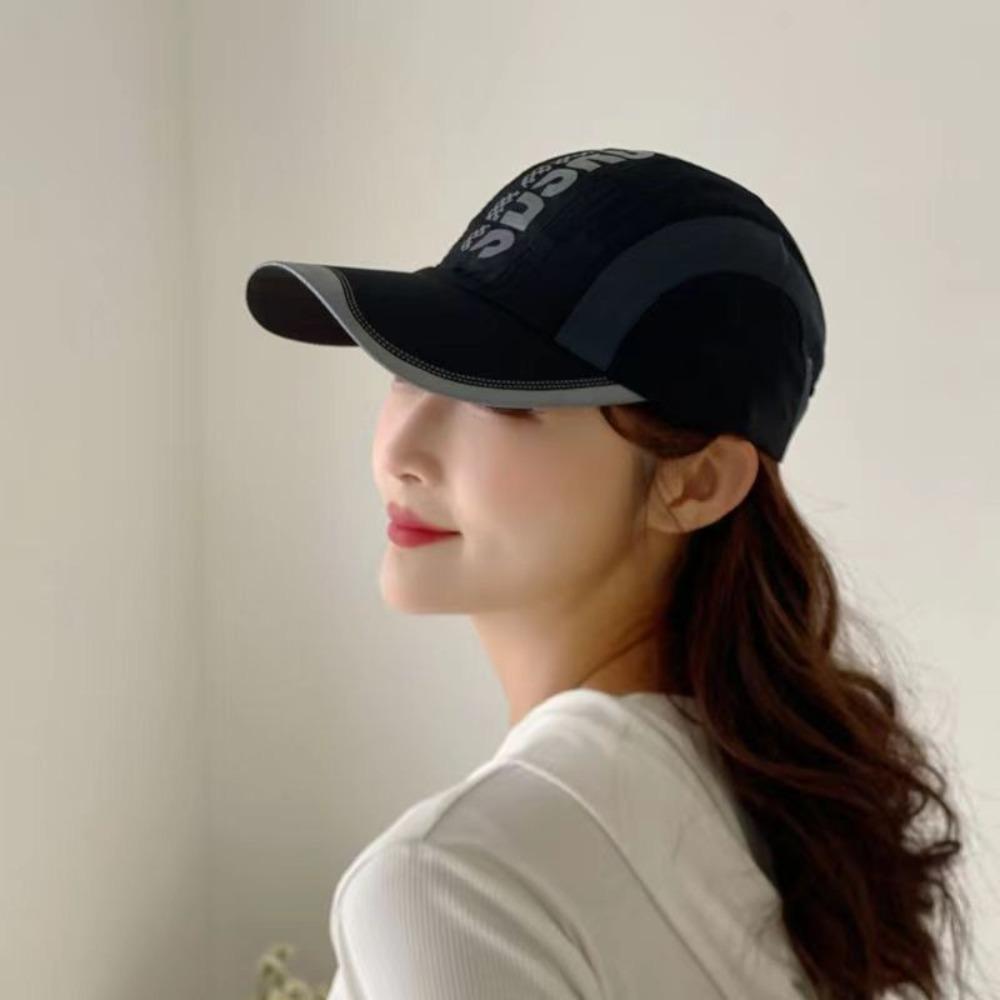 Ultra-Thin Sports Hat Adjustable Peaked Cap Casual Quick Dry Baseball Cap  Hiking
