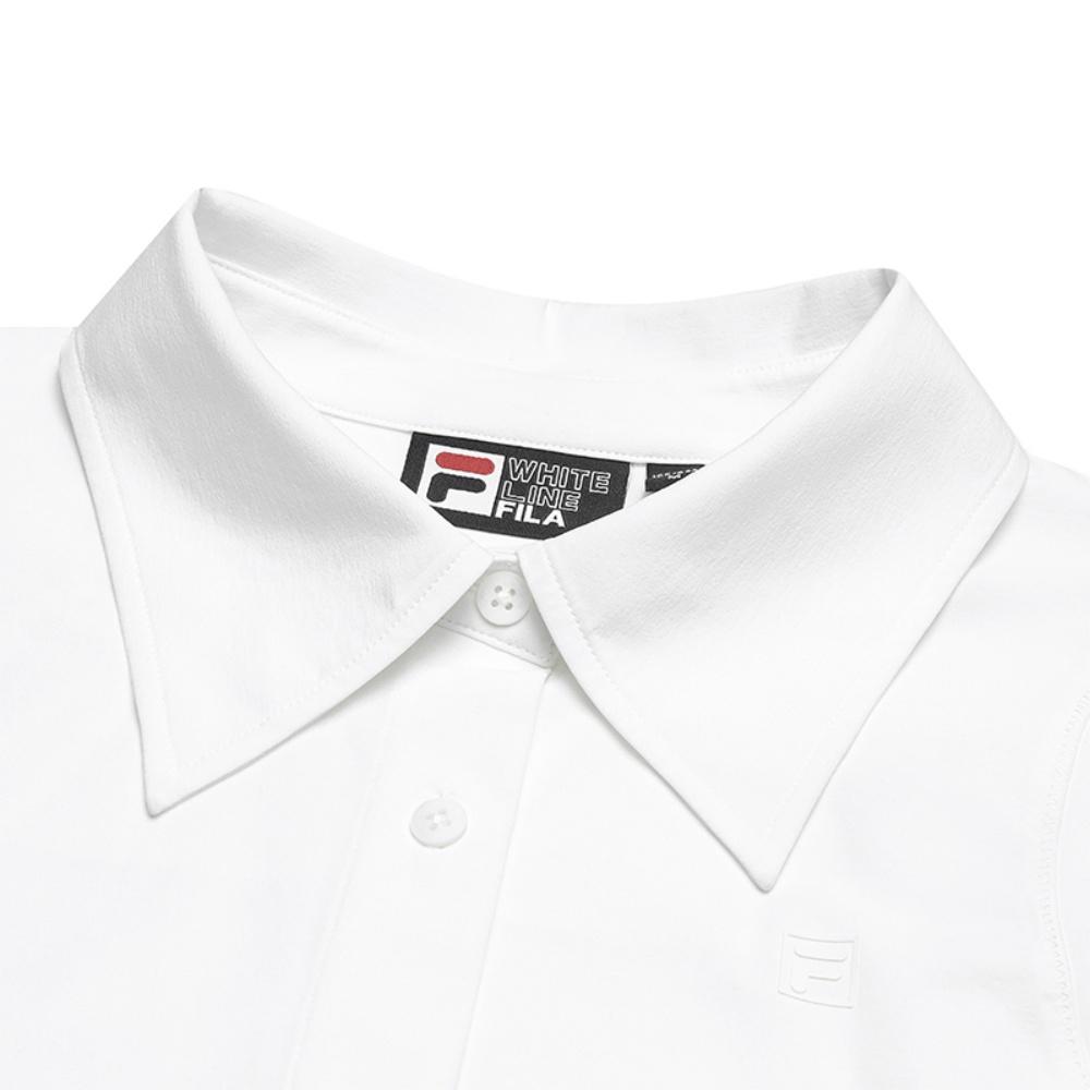 New FILA Lifestyle Shirt Women's Jade White F61W523401F-WT