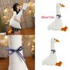 White Goose Pillow Plush Toy Adorable Sleeping Pillow Soft And Cuddly Stuffed Doll For Kids