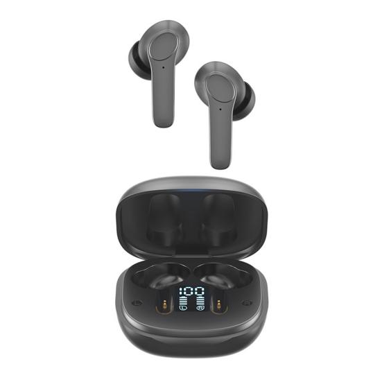 Språkoversetter ørepropper Høy nøyaktighet Stereolyd Sanntidsoversettelse IPX6 Vanntett Instant Translator Trådløse øretelefoner