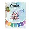 Watercolor Workbook for Beginners Step-by-Step Painting Guide Animal Flower Illustrations Paper Coloring Book for Learning Techniques