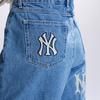 New MLB New York Yankees Jeans Women's Blue 3FDPB0131-50INS