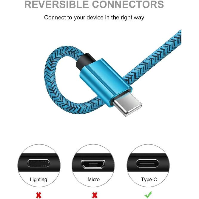 iPhone 17 Charger 3 Ft with USB End, Short I Phone 17Pro Max USBC Car Play Charging Cable for Apple 17 16 15 iPhone Air, Android Samsung Galaxy A17