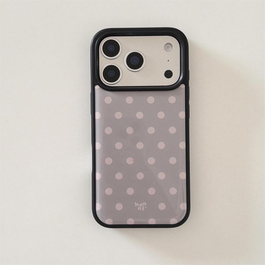 Epoxy Dot Anti-Fall iPhone 14/13 & Pro Max Case Compatible with Apple 17/16/15