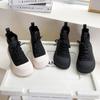 Kinderschuhe, Kinderstiefel, Herbst 2024 neue gestrickte Socken im Western-Stil, Sportschuhe für Jungen, bequem und rutschfest