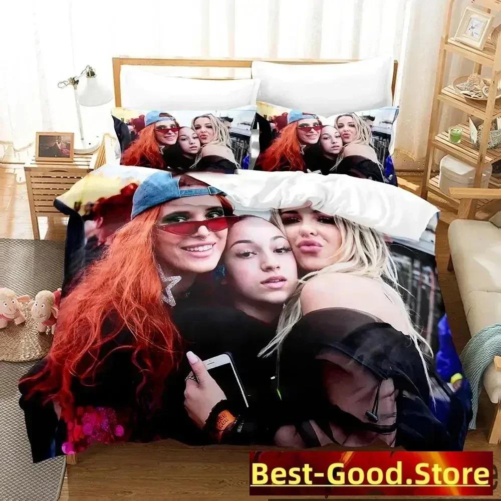 3D Print Tana Mongeau Tanacon Printed Bed Set Duvet Cover Pillowcase Bedding Set Linen Sheet Quilt Cover Full Queen King Size