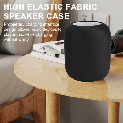 Prachotěsný ochranný kryt reproduktoru Odolný proti poškrábání Vysoce elastický Prodyšný Snadno čistitelný Vodotěsný audio rukáv pro HomePod 1/2