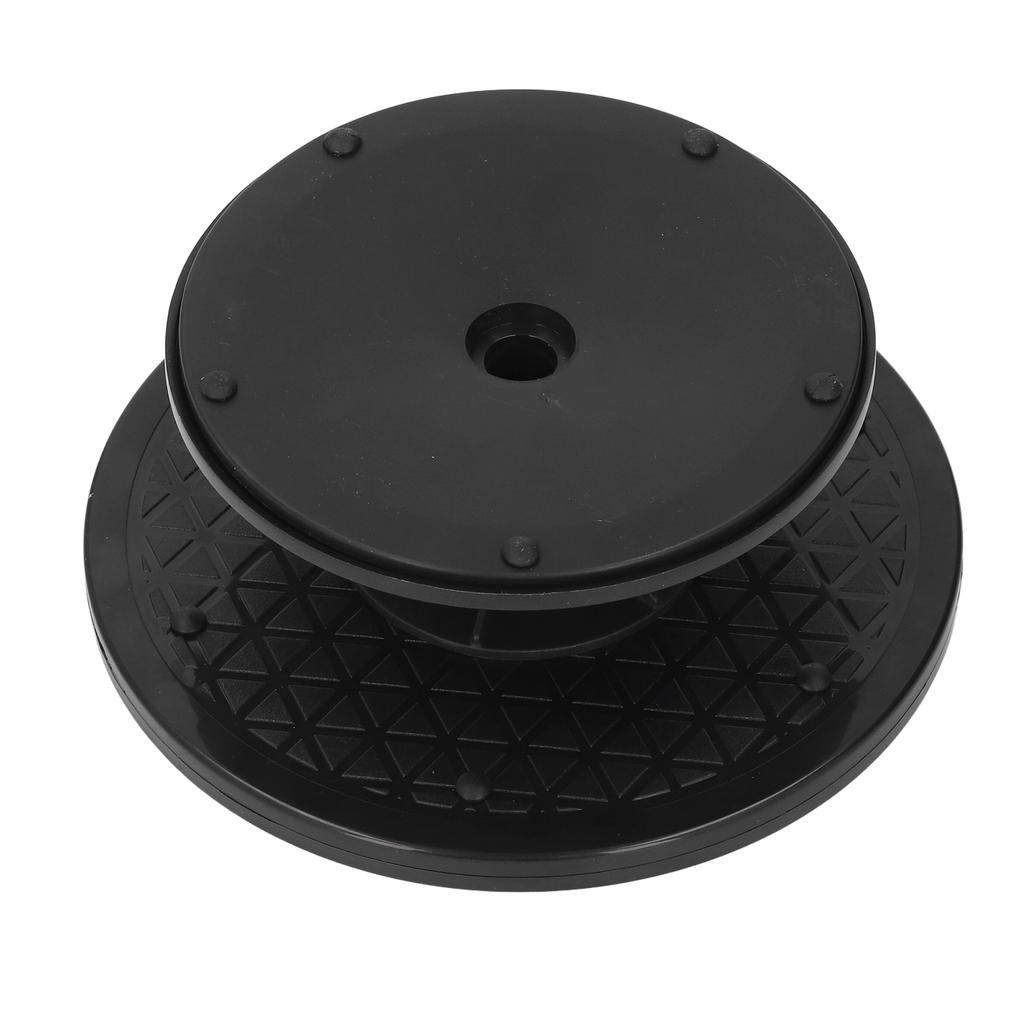Paint Spraying Turntable ABS Plastic Rotating Work Stand for Painting Sculpting Cake Decorating