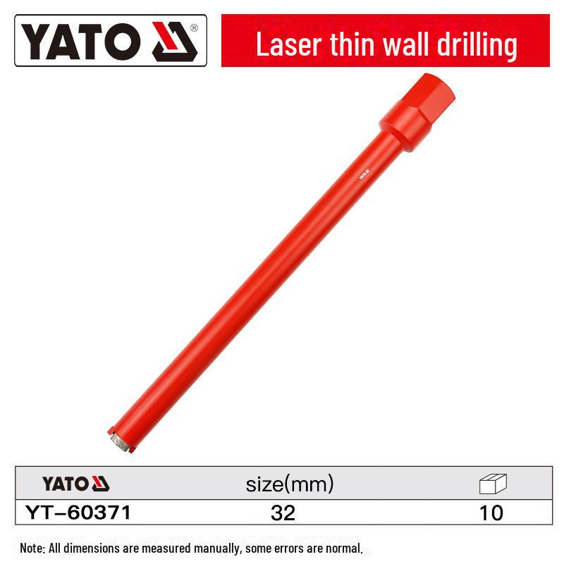 YATO Diamond Laser Drill for Glass, Tile, Marble, and Concrete