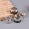 5g Transparent Plastic Glitter Bottle Cosmetic Eye Shadow Powder Box Nail Gel Sequins Manicure Organizer Separate Case Packaging
