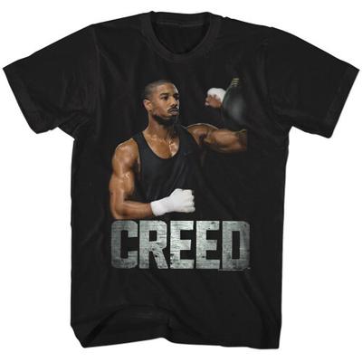 Creed Aufwärm-T-Shirt - Schwarzes Unisex-T-Shirt