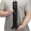 Big Black Dildo Anal Dilator Penis Anal Plug Fisting BDSM Sex Toy Women's Masturbator