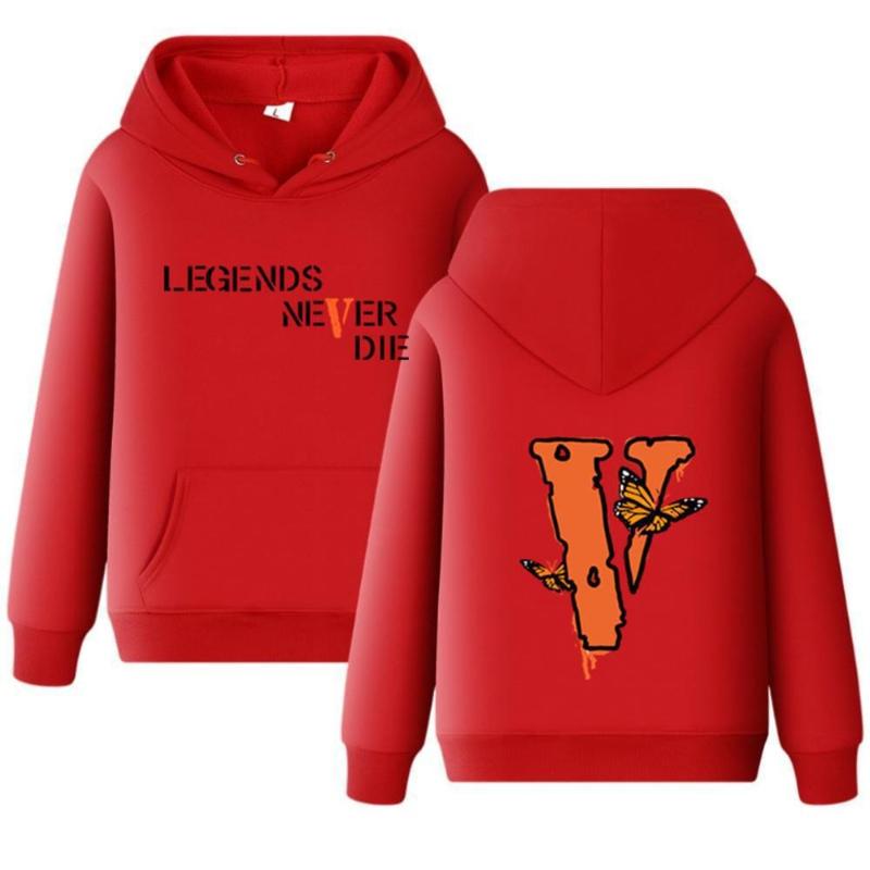 Kapuzenpullover Sweatshirts Unisex Mode Buchstaben Herren Damen Locker Langarm Schmetterling Hoodie