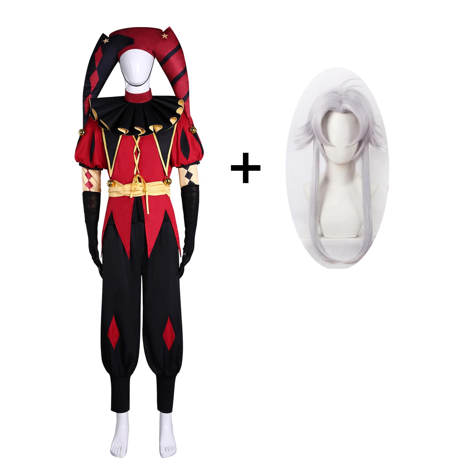 Freak Circus Pjero Cosplay Tērps Parūkas