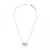 Swarovski 5670251 Dextera Interlocking Loop Necklace