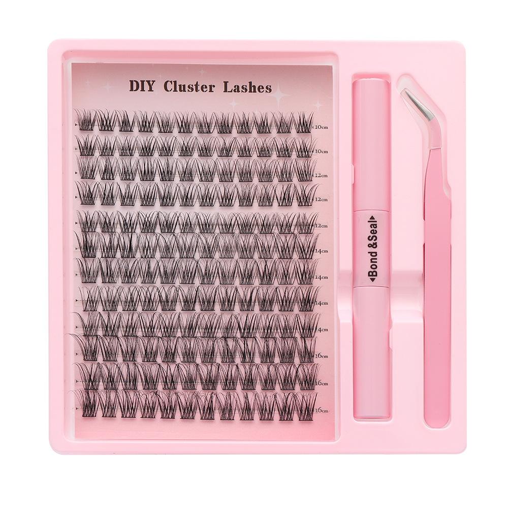 Diy Natural Curl Grafting Thick False Eyelashes Extension