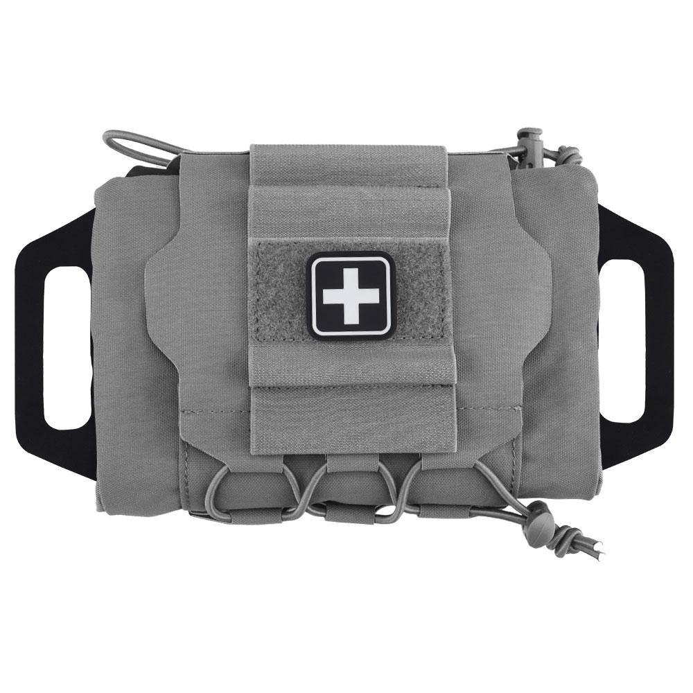 IFAK Pouch Supplies Bag Rapid Deployment First Aid Kit Molle Two-Pieces System Med Roll Carrier Attached to Belt Vest Panels