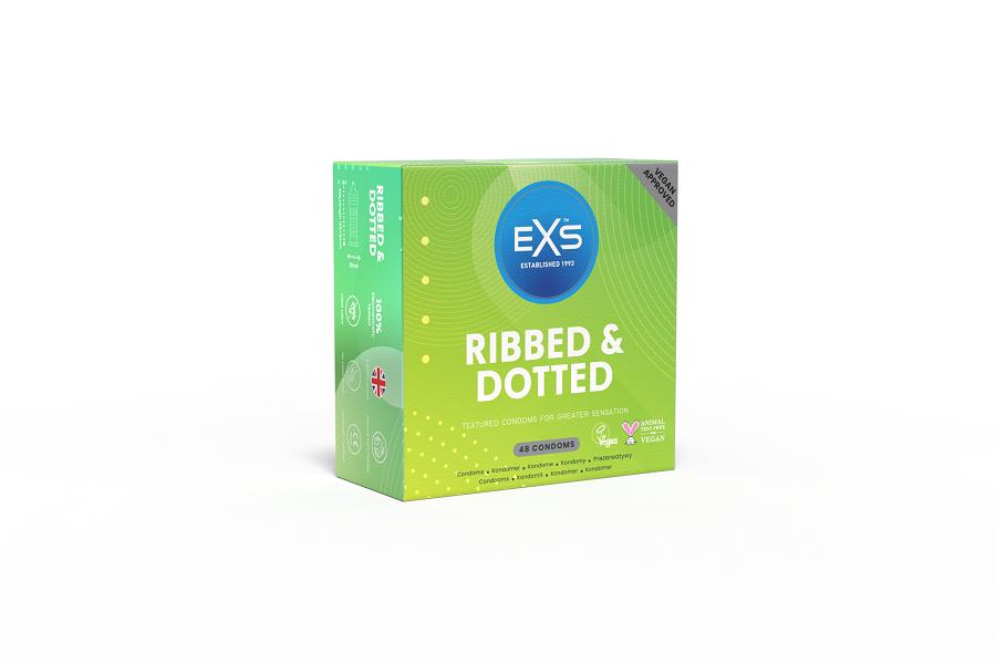 Exs Ribbed & Dotted 48 Szt