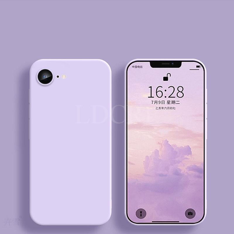 Für iPhone 17 E Hülle Flüssigsilikon Hülle Für iPhone 17 E Hülle TPU Schlichte Gummi Schutzhülle Für iPhone 17e 16e Hülle