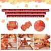 4pcs Craft Ribbon Imitation Hemp Ribbon Wire Wire Edge Linen Ribbon Christmas Decoration Red Plaid Ribbon For Festive Decoration