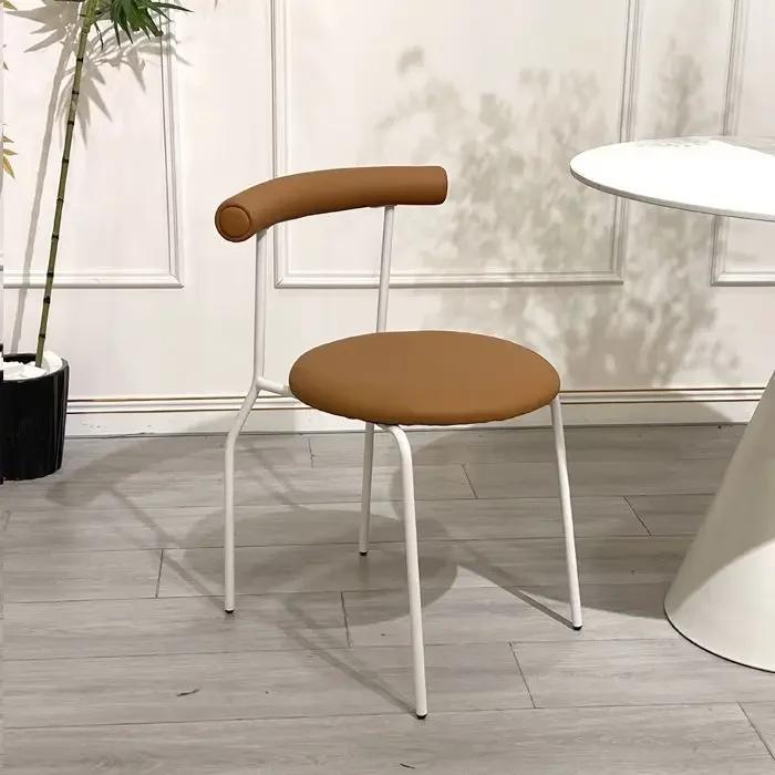 Nordic Dinning chairs Room Furniture Dining room modern Dining table lounge plastic chairs designer luxury Cake Home Furniture