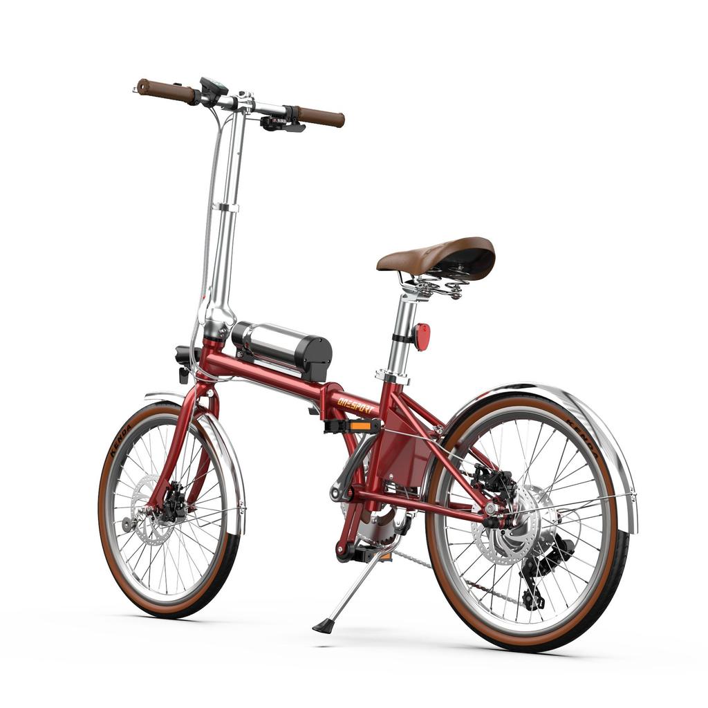ONESPORT OT02 PRO Retro Urban Electric Bicycle 36V5.2Ah Battery 250W Motor City Commuting Folding E-Bike For Adult