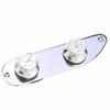 2PCS Silver Prewired Guitar Control Plate Metal Guitar Parts Guitar Accessories  Electric Guitar
