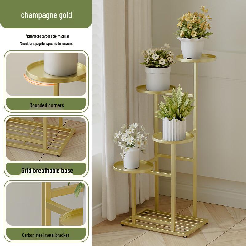 Фрезерованная многоуровневая балконная цветочница