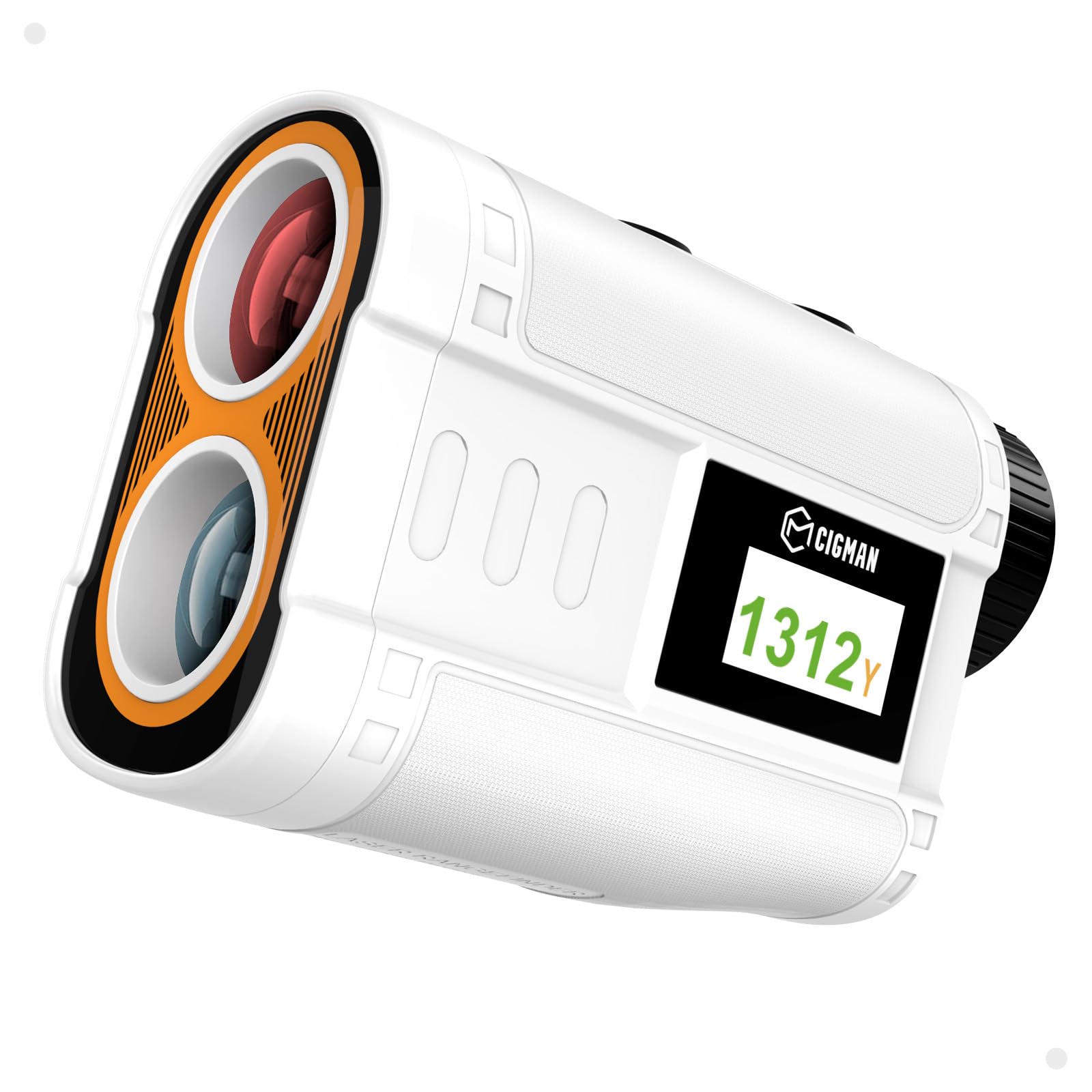 

Лазерный дальномер CIGMAN Golf 1200m1312yd с ЖК-дисплеем, аккумулятор 750 мАч, сверхбыстрое измерение за 0,04 секунды, IP54, 6-кратный оптический телеобъектив,