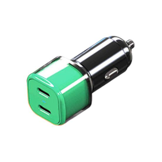 USB-C Car Charger Adapter with Multiple Ports Fast Heat Dissipation Flame-retardant PD QC3.0 Universal Phone Car Adapter Charger