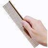 Dog Comb Stainless Steel Dog Brush Pet Grooming Straight Combs for Cat Hair Knot Cleaning Pet Hair Remover Massage Dogs Brushes
