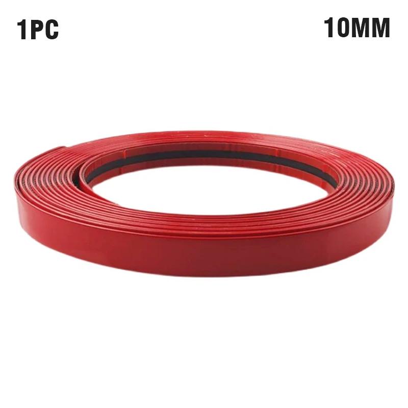 3M/5M Car Bumper Red Decoration Strip Car Door And Window Protection Strip Car Door Decoration Strip Body Anti-collision