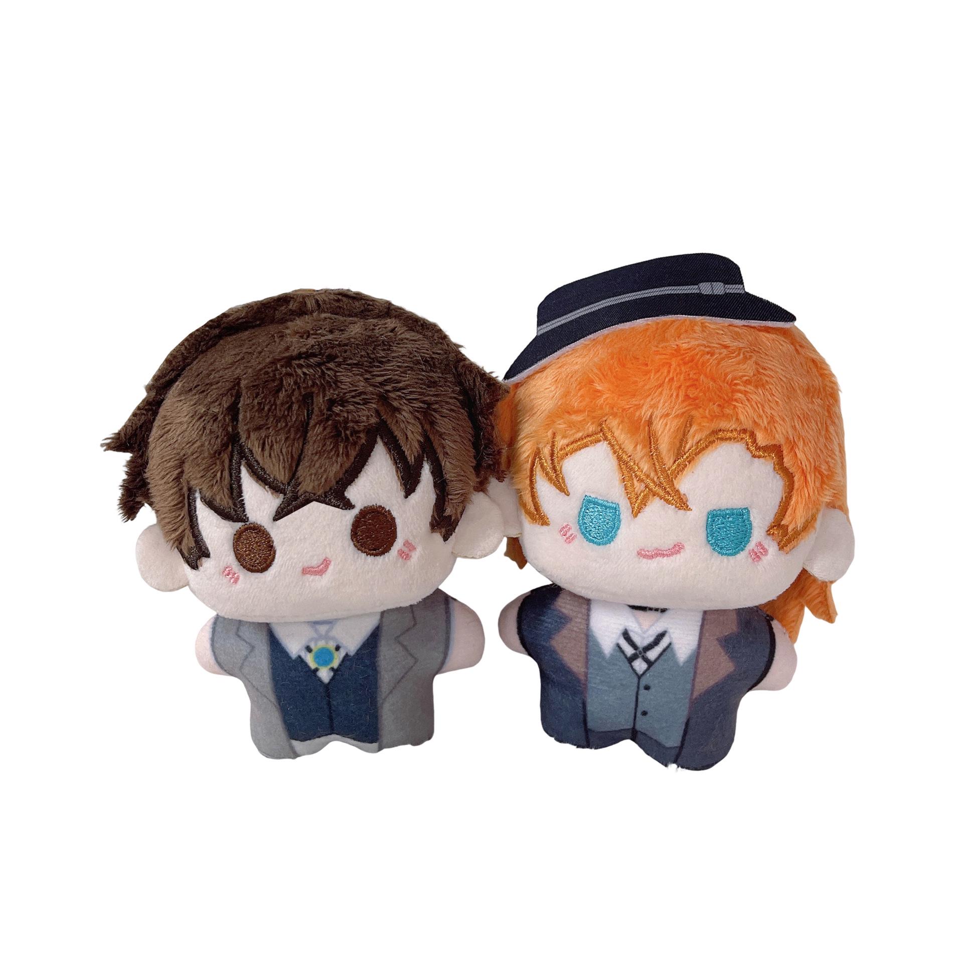 Japanese Anime Plush Keychain: 2D Cute Blind Box Figure Pendant