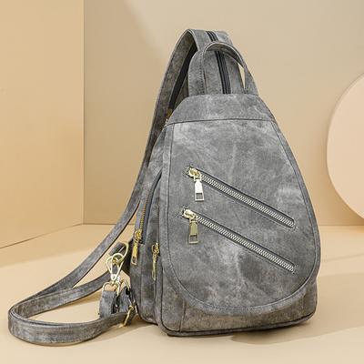 Damen-Rucksack, PU-Weichleder, Mehrzweck-Schultertasche, große Kapazität, Umhängetasche, Reiserucksack
