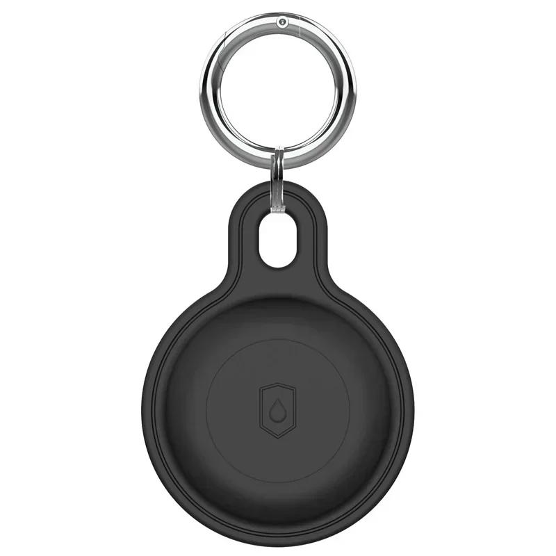 Silicon Keychain for Apple Airtags Case Protective Cover for Travel Waterproof Air Tag Holde Tracker Accessories AirTag Case