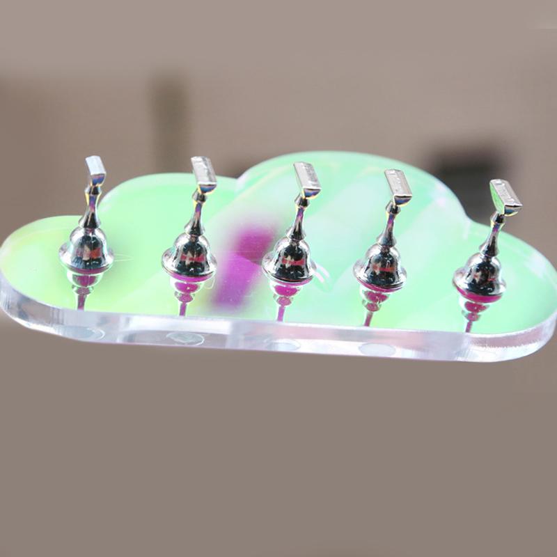 

Подставка для дизайна ногтей Aurora Cloud, основа для накладных ногтей, держатель для тренировок, держатель для дисплея, органайзер с полками